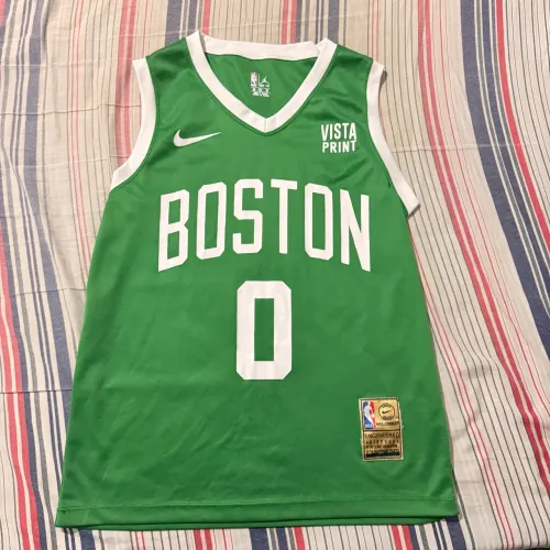 Regata Basquete Boston 0 Verde Tatum Tamanho M
