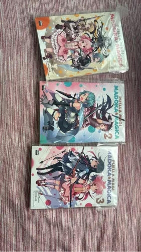 Mangás Madoka clássico Vol. 1 a 3 (Leia a descrição)