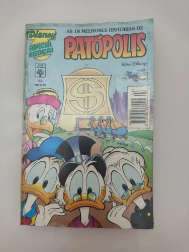 Disney Especial Reedição n° 92: As 18 Melhores Histórias de Patópolis