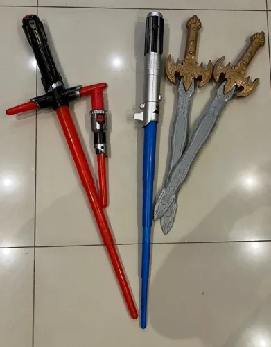 Kit de espadas e sabres de luz