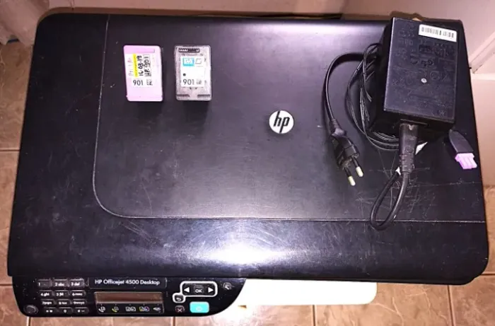 Impressora Sem Fio HP Officejet 4500 2065 Contagem Total de Páginas Sem Tinta