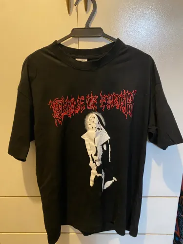 Camiseta vetements preta m