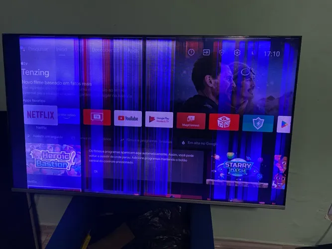 TV LED SEMP TCL 55P715 55 polegadas (com defeito)