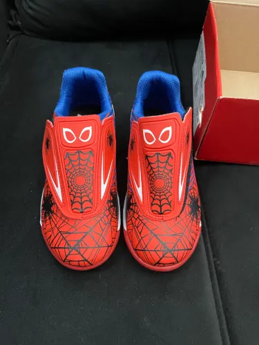 Chuteira Futsal Marvel Spider Man - Infantil