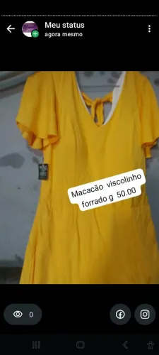 Macacão  feminino  com bojo 