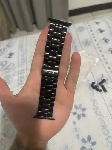 Pulseira VX CASE PRETA METÁLICA 