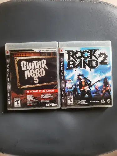 Rock Band 2 + Guitar Hero 5 (PS3)