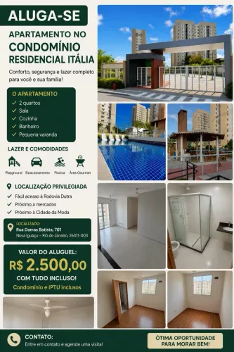 Residencial Itália ( lindo apartamento)