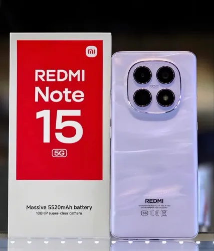 Xiaomi Redmi note 15 pro 5g 8/512gb novo e lacrado