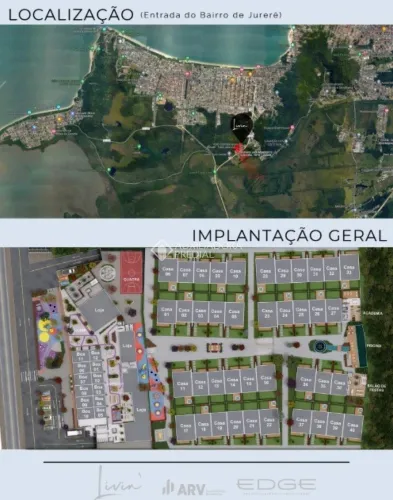 Casas de 4 suítes, condomínio de alto padrão em Jurerê