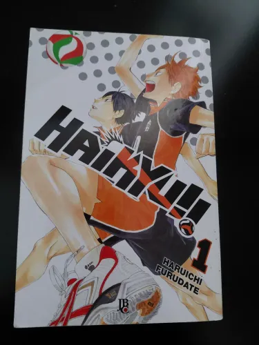 volume 01 de mangá haikyuu