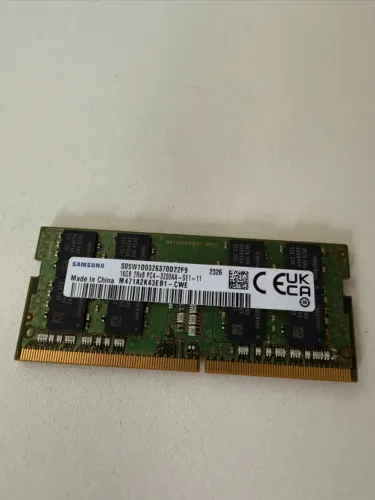 Memória Ram para notebook Ddr4 3200 16gb Samsung M471a2k43db1-cwe Dell Lenovo HP Acer