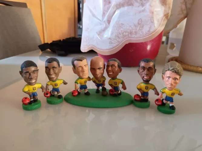 Mini craques seleção brasileira