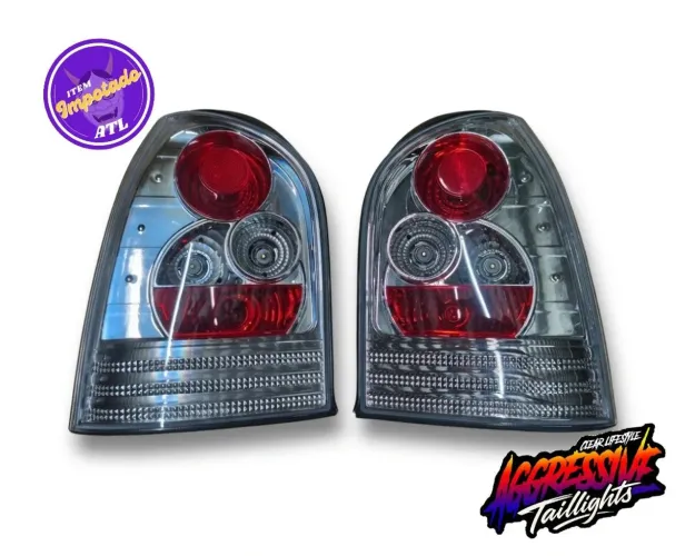 Lanterna clear cristal gol G2 altezza 