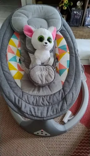 Vendo cadeirinha de balanço elétrica e toca música e vem cabo e controle! Aceito só pix!