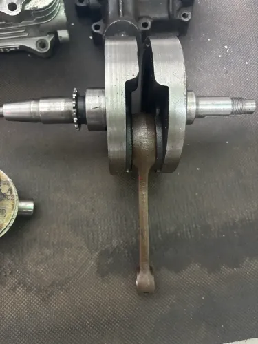 Kit 200cc Suzuki yes 125 dr 200 cabeçote, cilindro, vira brequim 