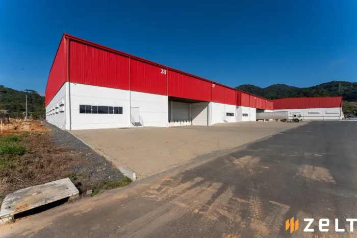 Galpão para alugar, 1100 m² por R$ 27.500/mês - Belchior Baixo - Gaspar/SC