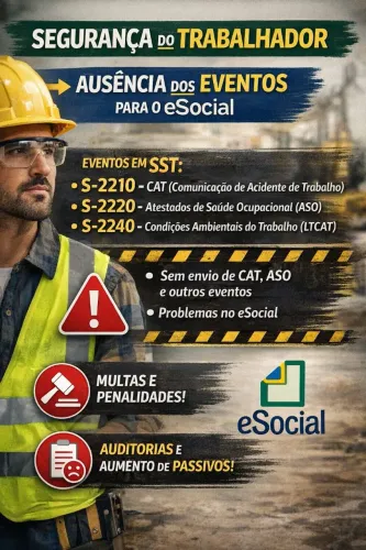 REGULARIZAÇÃO eSOCIAL SST - EVITE MULTAS PARA EMPRESA. 
