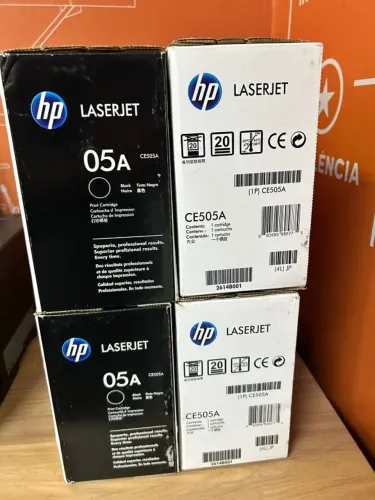 Toner Laserjet Original Preto Hp 05a Ce505a