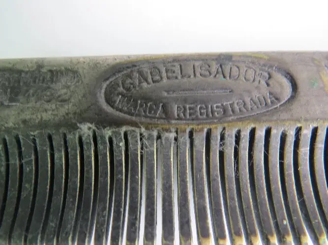 pente alisador de cabelo antigo raridade.