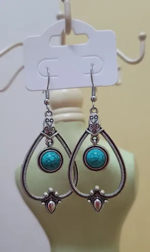 Lindo par de brincos vintage importado 