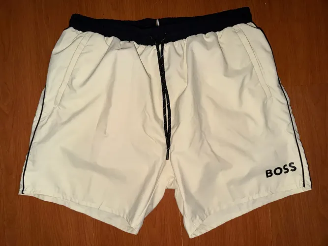 Bermuda Short HUGO BOSS Off White ORIGINAL