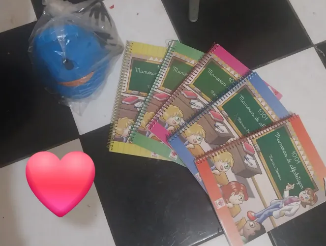 E compressão de balões pedagogia novo!! Plástico