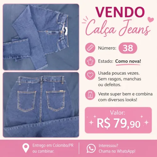 Calça jeans