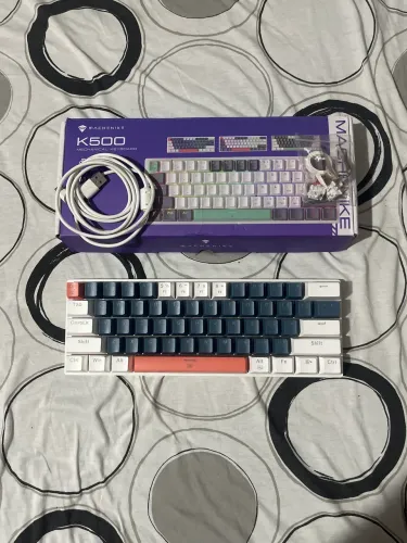 vendo teclado k500 b61 switch vermelho