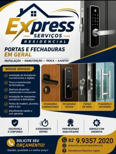 INSTALAÇÃO DE FECHADURA DIGITAL EM MACEIÓ