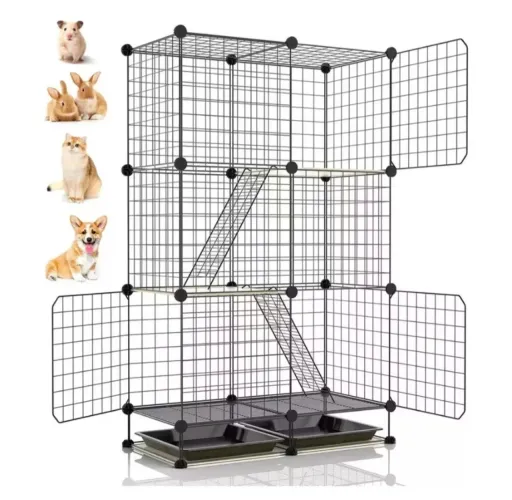 Gaiola para pets coelhos, gatos cachorros