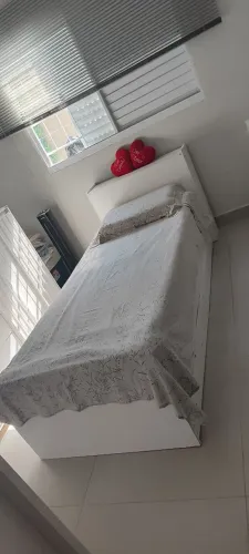 Cama Solteiro Baú com cama auxiliar