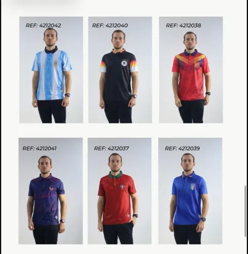 Camisas Das Seleções - Copa do Mundo 2026