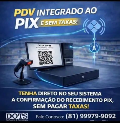 PDV Integrado com PIX e Sem Taxas (81) 99979.9092, Segurança do recebimento em sua conta