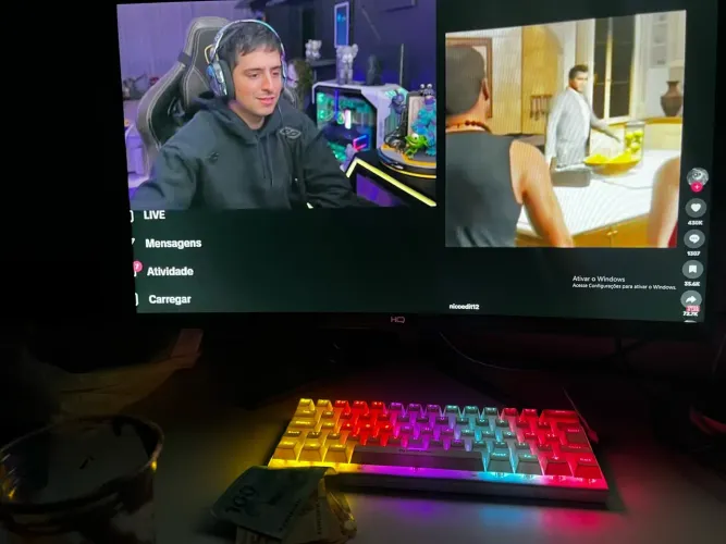 Setup gamer