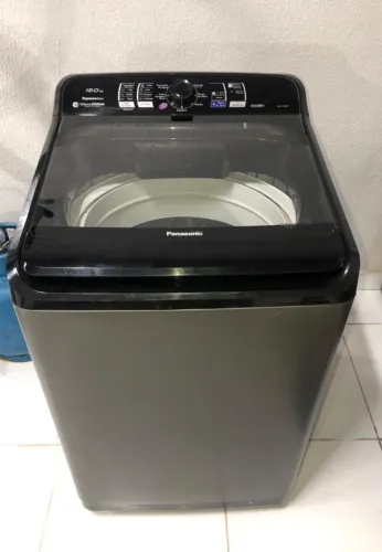Lavadora Panasonic 12kg Titânio