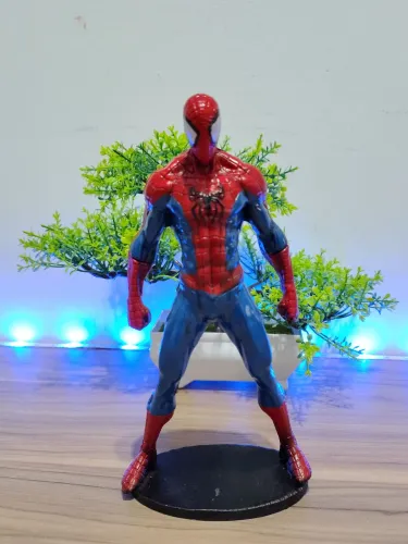 BONECO HOMEN ARANHA CLÁSSICO COLECIONAVEL EM RESINA 
