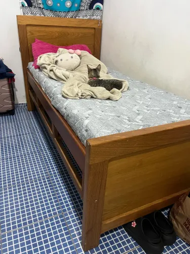 cama madeira de cerejeira