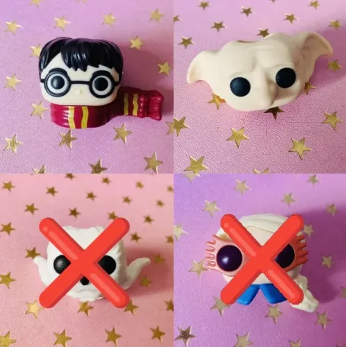 Ponteira de lápis ou caneta - Harry Potter Kinder Joy
