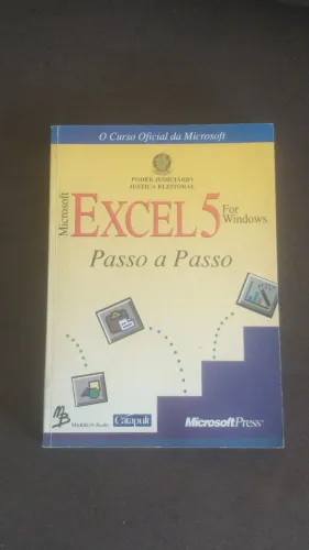 Livro Excel 5 for windows passo a passo makron books