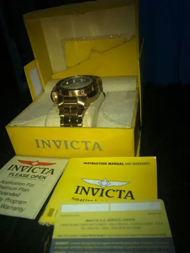 Invicta Original Flórida/USA - Edição Luxo Dourado