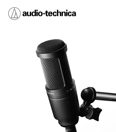 Microfone Condensador AT2020 Áudio Technica