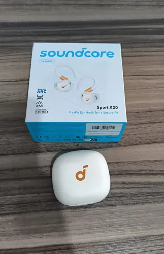 Fone Anker Soundcore Sport X20 - Completo na Caixa - Funcionando 100% - Fone para academia