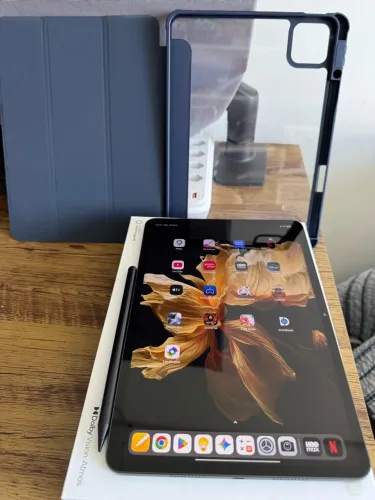 Tablet Xiaomi Pad 7 256GB / 8GB RAM na Caixa + Capa, Caneta e Películas