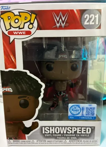 Funko Pop! WWE: ISHOWSPEED 221 [EXCLUSIVO ORIGINAL]