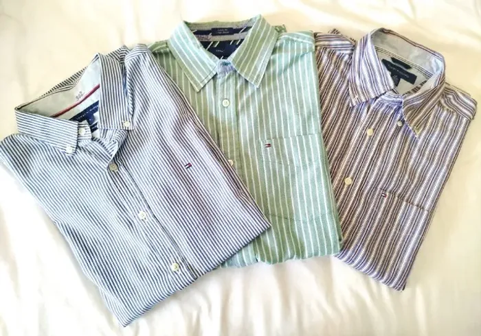 Camisas Manga Longa Tommy Hilfiger Tamanho G Usadas