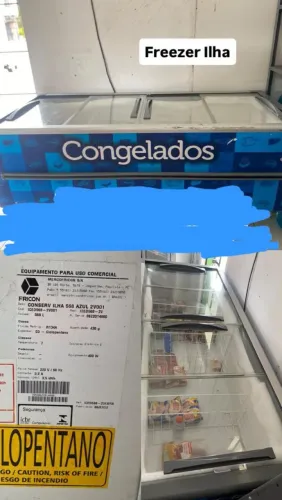 Freezer Ilha