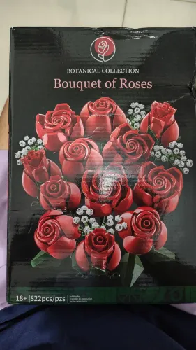 Lego buquê de rosas