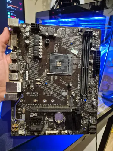 placa mae a320m-h gigabyte