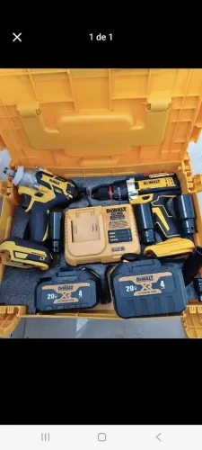 Furadeira de Impacto e Chave de impacto Dewalt 20vmax novas nunca usadas